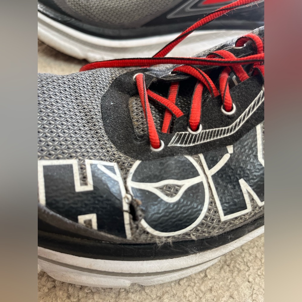 Hoka ONE ONE BONDI4 RUNNING Shoes
Men’s size 13 
Preowned Used Hole and scuffs. - Picture 15 of 16